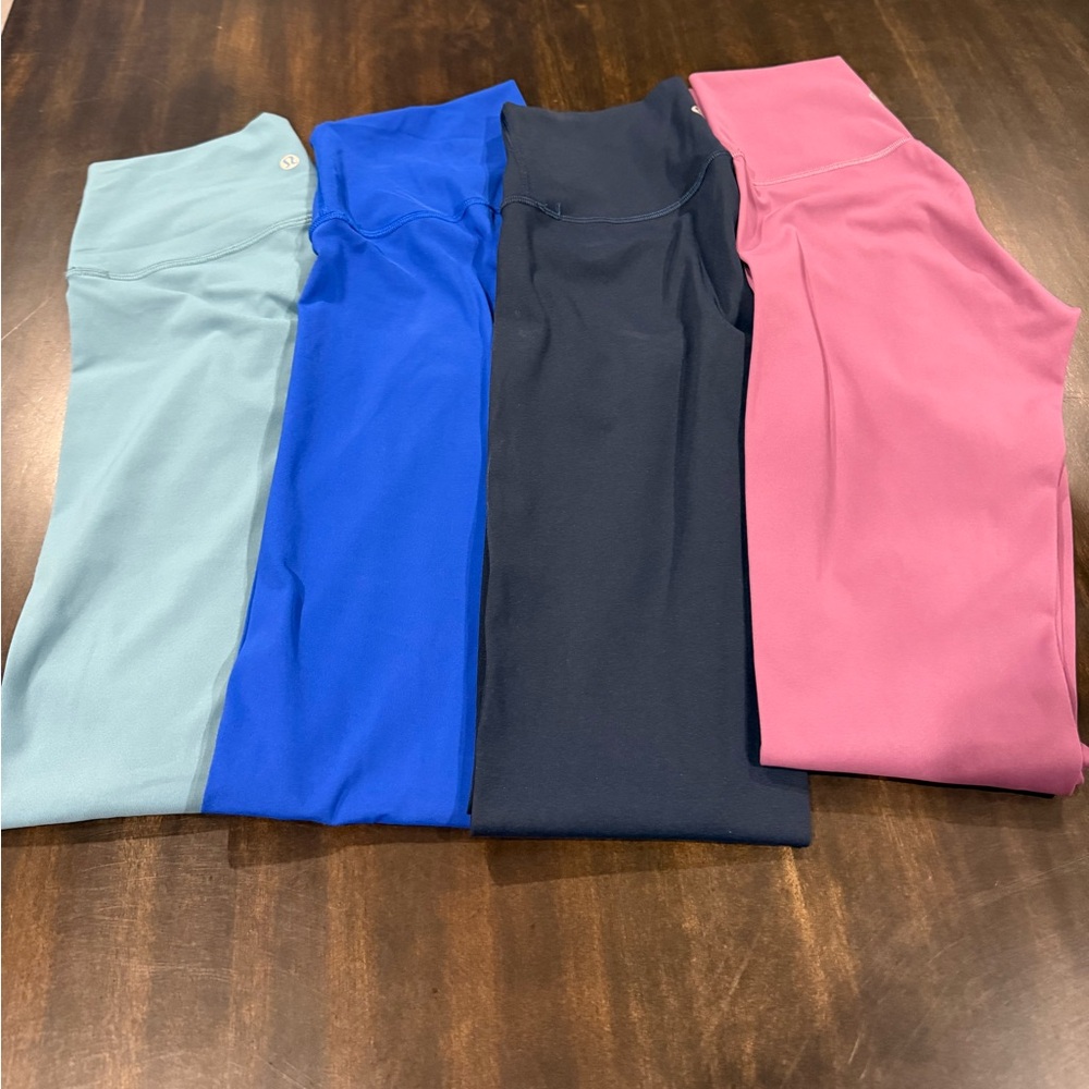 Lululemon Wunder Under Leggings 25” - Size 4
Multiple colors